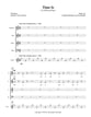 Time Is SATB choral sheet music cover